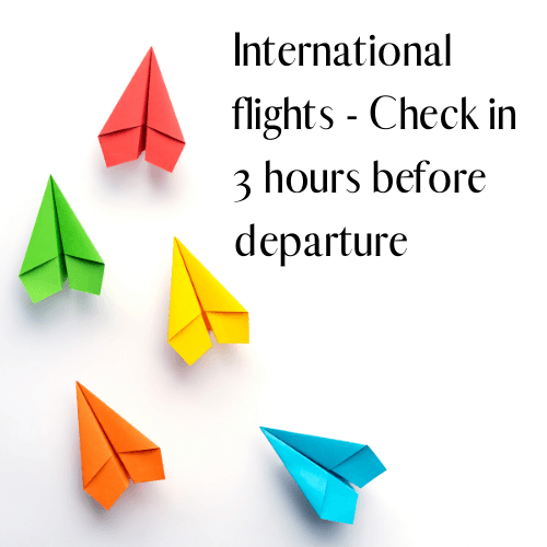 international flights